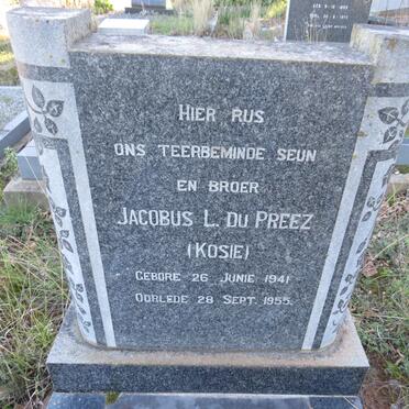 PREEZ Jacobus L., du 1941-1955