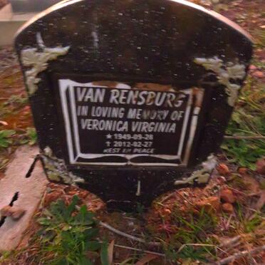 RENSBURG Veronica Virginia, van 1949-2012