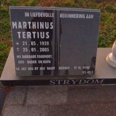 STRYDOM Marthinus Tertius 1928-2005
