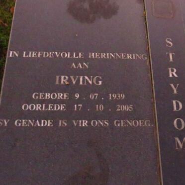 STRYDOM Irving 1939-2005