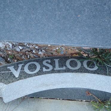 VOSLOO Pieter Mathys 1893-1978 & Elizabeth Johanna 1899-1977 _1