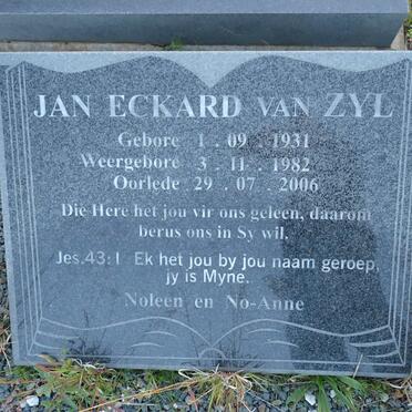 ZYL Jan Eckard, van 1931-2006