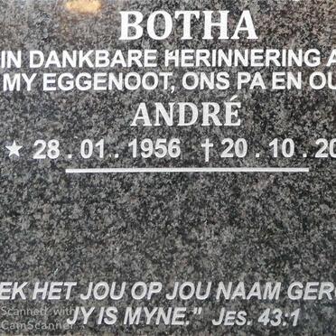 BOTHA Andre 1956-2017