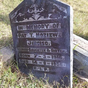 JINCISO Pat T. Nozizwe 1916-1955