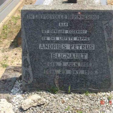 BLIGNAULT Andries Petrus 1908-1955