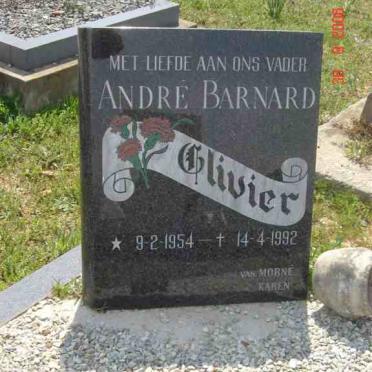 OLIVIER Andre Barnard 1954-1992