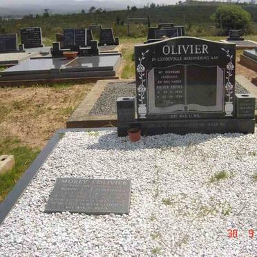 OLIVIER Pieter Erens 1946-1994 :: MOREY Robin J. 1971-1995 :: OLIVIER Charmaine 1926-1993