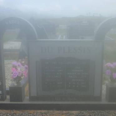 PLESSIS Johannes Gerhardus, du 1927-19?? &amp; Hazel Joy PRETORIUS 1927-1998