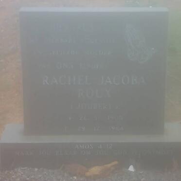 ROUX Rachel Jacoba 1905-1984