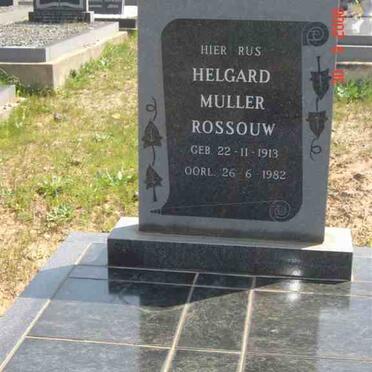ROSSOUW Helgard Muller 1913-1982