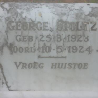 STOLTZ George 1923-1924
