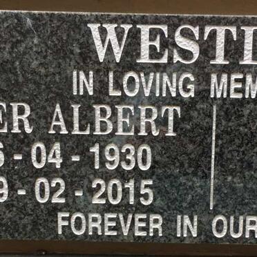 WESTLEY Peter Albert 1930-2015