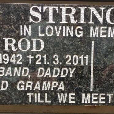 STRINGER Rod 1942-2011