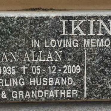 IKIN Brian Allan 1935-2009