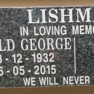 LISHMAN Ronald George 1932-2015