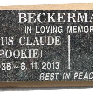 BECKERMANN Julius Claude 1938-2013