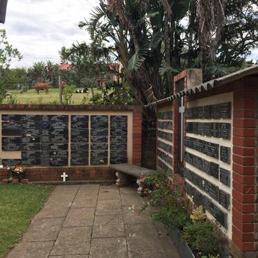 2. St Peter's Kei Mouth Memorial Wall Overview