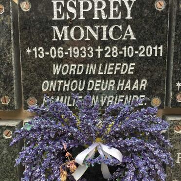 ESPREY Monica 1933-2011
