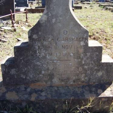 CARSHAGEN Friedrich 1845-1887