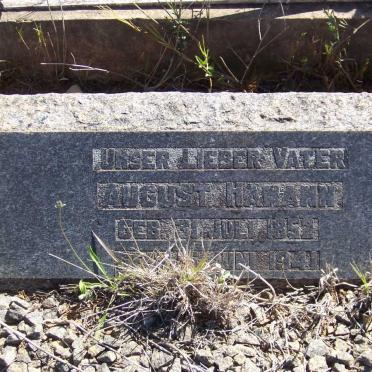HAMANN August 1852-1941