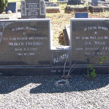 KUMM Wilhelm Friedrich 1904-1985 &amp; Ida Marie STERNBERG 1905-1951