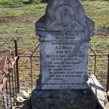MKOSI J. 1857-1916