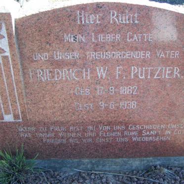 PUTZIER Friedrich W.F. 1882-1938