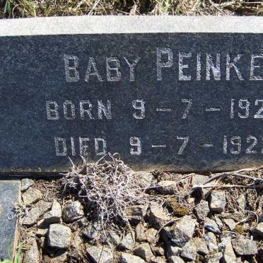 PEINKE Baby 1922-1922