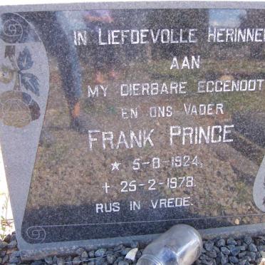 PRINCE Frank 1924-1978