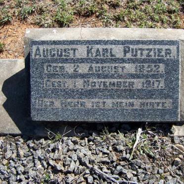PUTZIER August Karl 1852-1917