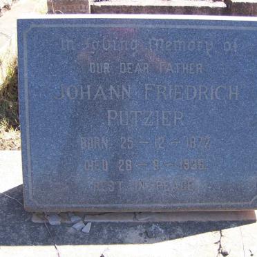 PUTZIER Johann Friedrich 1877-1936