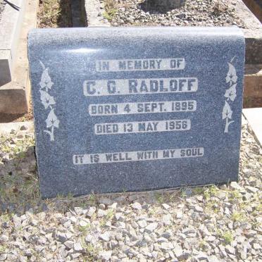 RADLOFF Echardt F.W. 1891-1965 &amp; C.G. 1895-1956
