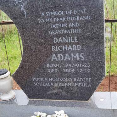 ADAMS Danile Richard 1947-2004