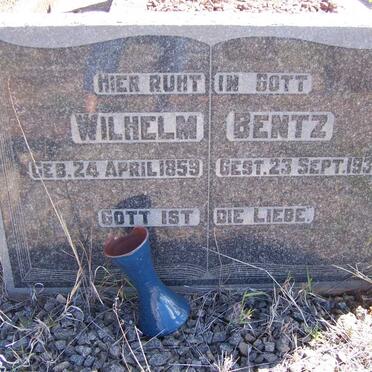 BENTZ Wilhelm 1859-1933