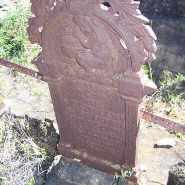 BURMEISTER Agnes F.W.1905-1905