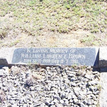 BROWN William Lawrence 1888-1961