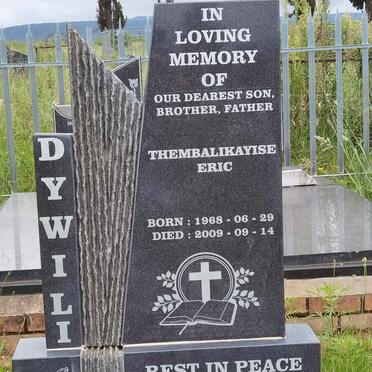 DYWILI Thembalikayise Eric 1968-2009