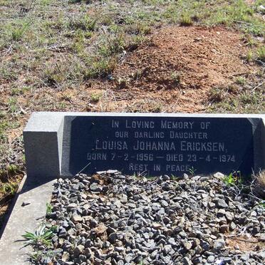 ERICKSEN Louisa Johanna 1956-1974