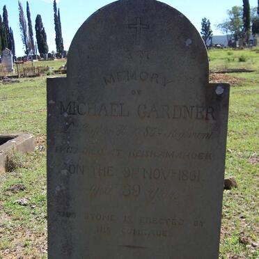 GARDNER Michael -1861