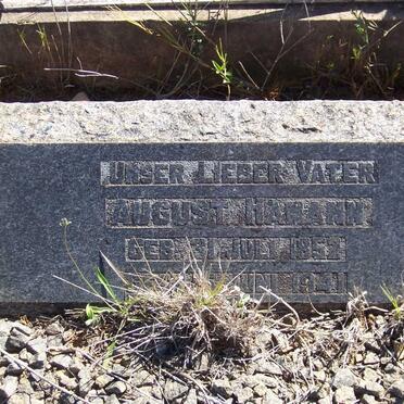 HAMANN August 1852-1941