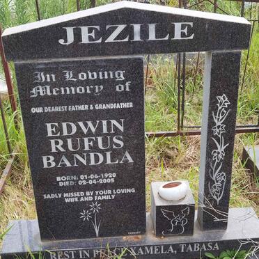 JEZILE Edwin Rufus Bandla 1920-2005