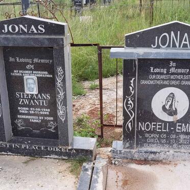 JONAS Stefaans Zwantu 1940-2002 &amp; Nofeli-Emily 1942-2022