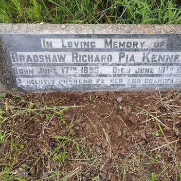 KENNEDY Bradshaw Richard Pia 1886-1955
