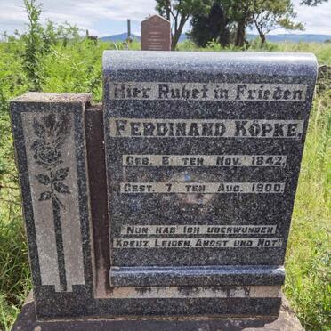 KOPKE Ferdinand 1842-1900