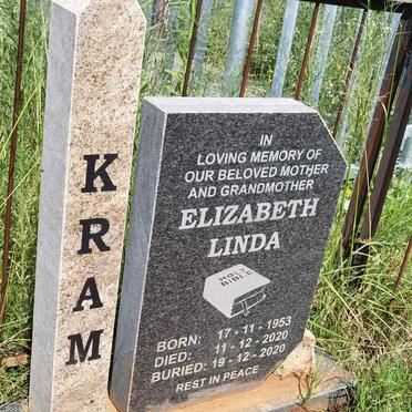 KRAM Elizabeth Linda 1953-2020