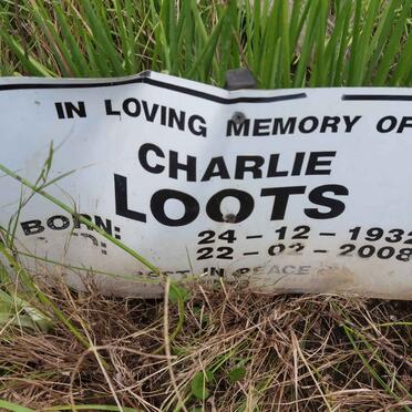 LOOTS Charlie 1932-2008