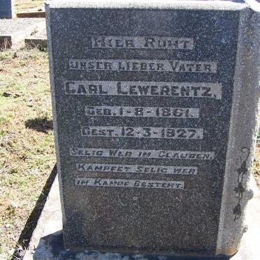 LEWERENTZ Carl 1861-1927