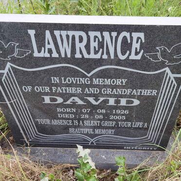 LAWRENCE David 1926-2005