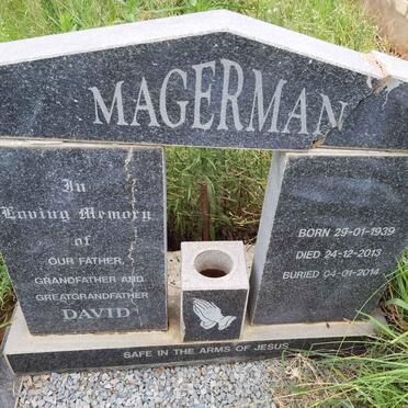 MAGERMAN David 1939-2013