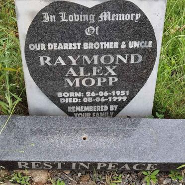MOPP Raymond Alex 1951-1999